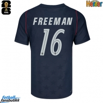 Forente stater Alex Freeman #16 Bortedrakt EM 2024 Kortermet